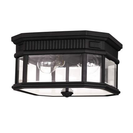 Feiss - Zunanja stropna svetilka COTSWOLD LANE 2xE27/60W/230V IP44