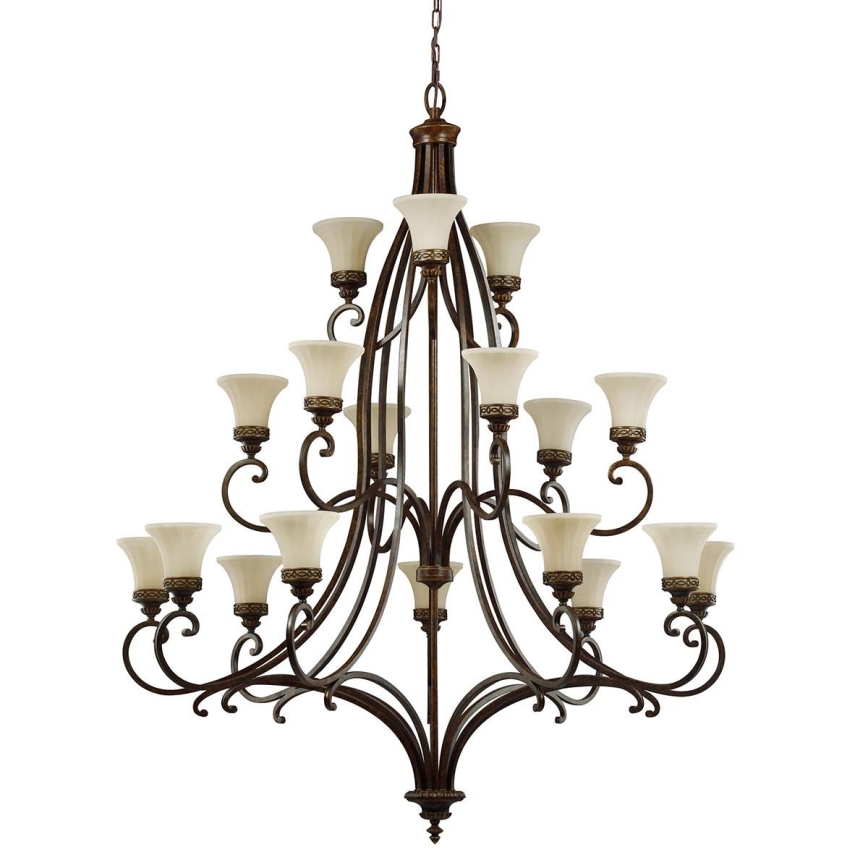 Feiss - Lestenec na verigi DRAWING ROOM 18xE27/60W/230V