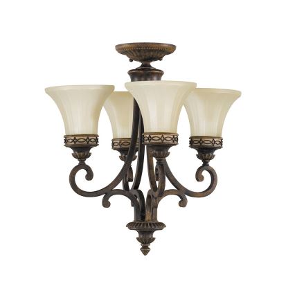 Feiss - Lestenec na verigi DRAWING ROOM 4xE27/60W/230V