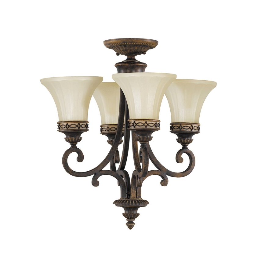 Feiss - Lestenec na verigi DRAWING ROOM 4xE27/60W/230V