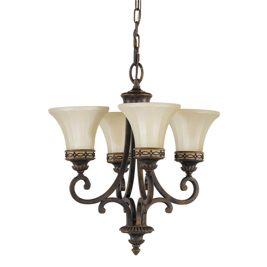 Feiss - Lestenec na verigi DRAWING ROOM 4xE27/60W/230V