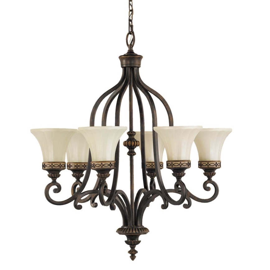 Feiss - Lestenec na verigi DRAWING ROOM 6xE27/60W/230V