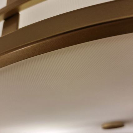 Feiss - Stropna svetilka FUSION 3xE27/40W/230V zlata