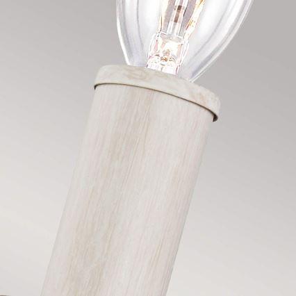 Feiss - Stensko svetilo HARTSVILLE 1xE14/40W/230V bež/rjava