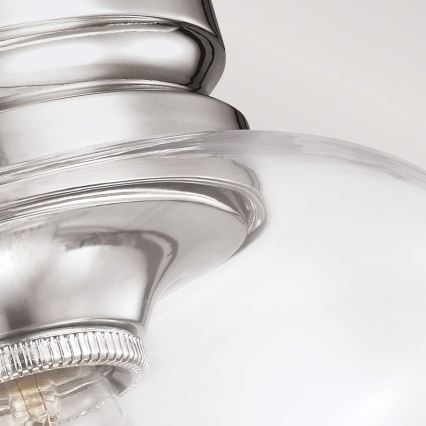 Feiss - Stropna svetilka HOUNSLOW 1xE27/60W/230V sijajni krom