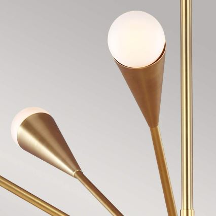Feiss - LED Lestenec na drogu JAX 10xG9/3W/230V zlata