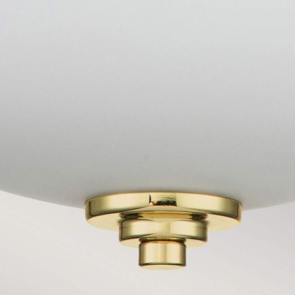Feiss - Kopalniška stropna svetilka MALIBU 2xE27/60W/230V IP44 zlata