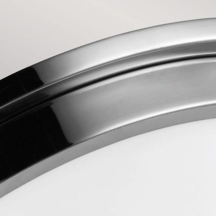 Feiss - Kopalniško stropno svetilo PAYNE 2xE27/60W/230V IP44 matni krom