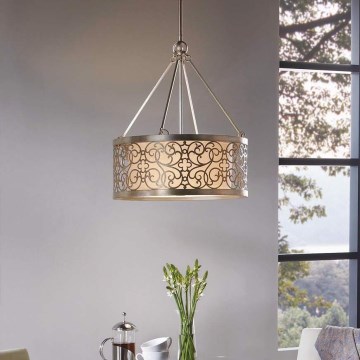 Feiss - Lestenec na drogu ARABESQUE 4xE27/60W/230V v zlati barvi