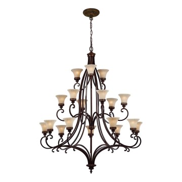 Feiss - Lestenec na verigi DRAWING ROOM 18xE27/60W/230V