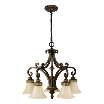 Feiss - Lestenec na verigi DRAWING ROOM 5xE27/60W/230V