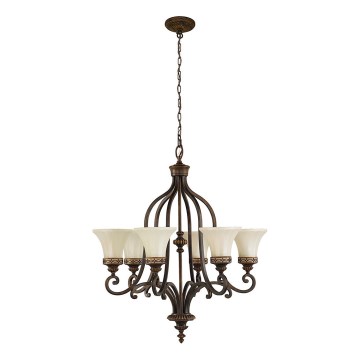 Feiss - Lestenec na verigi DRAWING ROOM 6xE27/60W/230V