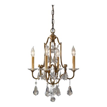 Feiss - Lestenec na verigi VALENTINA 4xE14/60W/230V