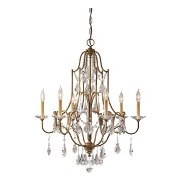 Feiss - Lestenec na verigi VALENTINA 6xE14/60W/230V