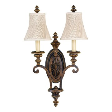 Feiss - Stenska svetilka DRAWING ROOM 2xE14/60W/230V
