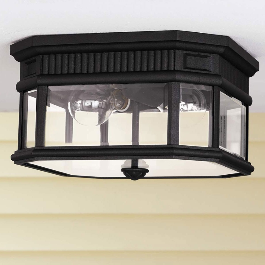 Feiss - Zunanja stropna svetilka COTSWOLD LANE 2xE27/60W/230V IP44