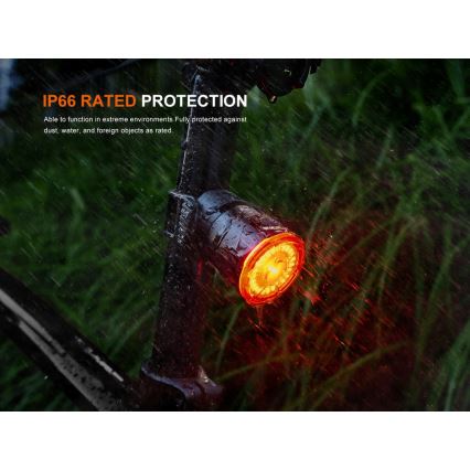 Fenix BC06R - LED Zatemnitvena polnilna luč za kolo LED/USB IP66 90 lm 24,5 h