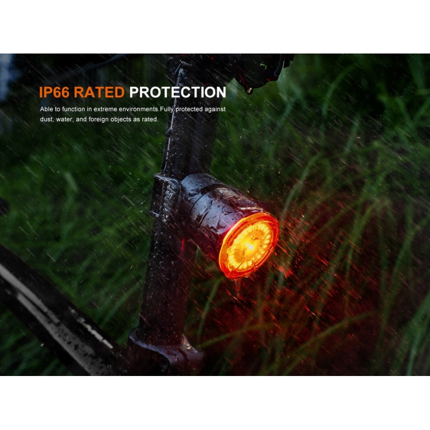Fenix BC06R - LED Zatemnitvena polnilna luč za kolo LED/USB IP66 90 lm 24,5 h