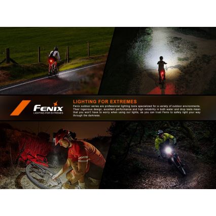 Fenix BC06R - LED Zatemnitvena polnilna luč za kolo LED/USB IP66 90 lm 24,5 h