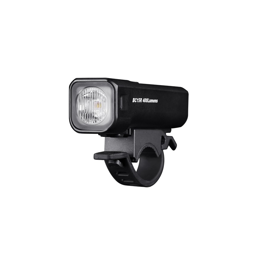 Fenix BC15R - LED Zatemnitvena polnilna luč za kolo LED/USB IP66 400 sijajni 31,5 h 2600 mAh