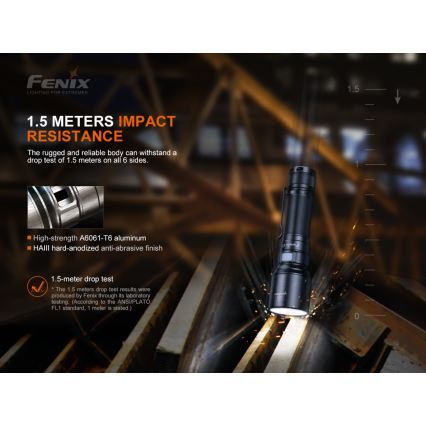 Fenix C7 - LED zatemnjevalna polnilna svetilka LED/1x21700 IP68 3000 lm 68 h