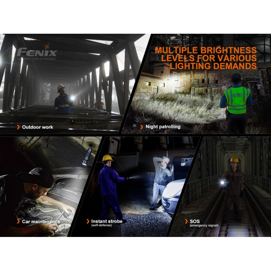 Fenix C7 - LED zatemnjevalna polnilna svetilka LED/1x21700 IP68 3000 lm 68 h