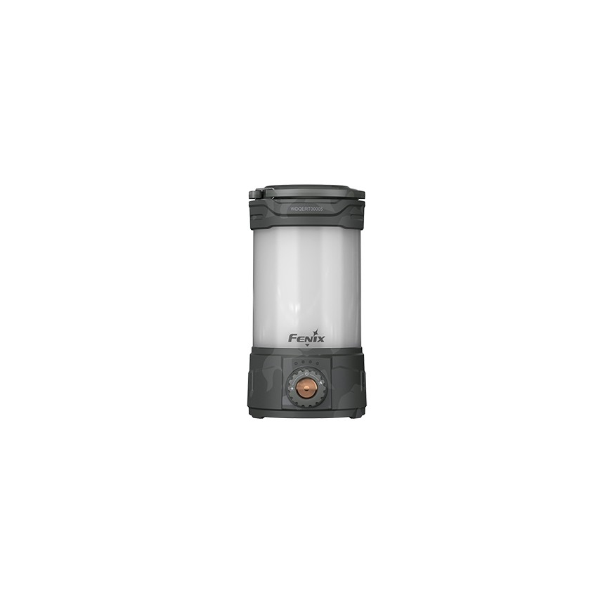 Fenix CL26RPROCAM - LED Zatemnitvena prenosni polnilna svetilka LED/USB IP66 650 lm 408 h 5000 mAh siva