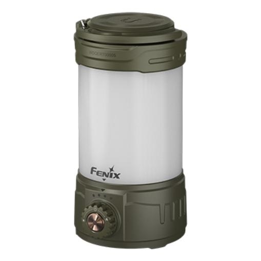 Fenix CL26RPROOLI - LED Zatemnitvena prenosni polnilna svetilka LED/USB IP66 650 sijajni 408 h 5000 mAh zelena