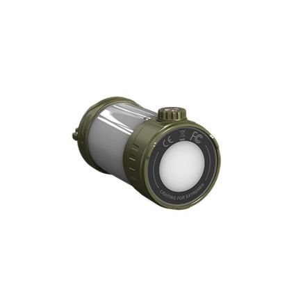 Fenix CL26RPROOLI - LED Zatemnitvena prenosni polnilna svetilka LED/USB IP66 650 sijajni 408 h 5000 mAh zelena