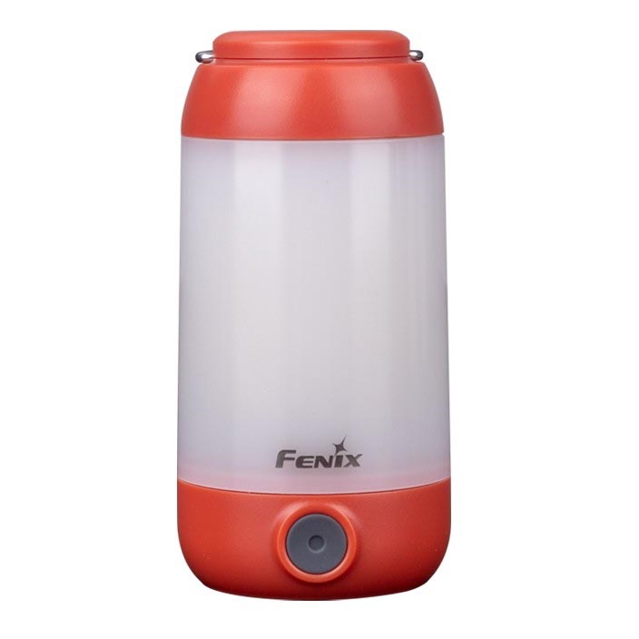 Fenix CL26RRED - LED Zatemnitvena prenosni polnilna svetilka LED/USB/2xCR123A IP66 400 sijajni 400 h 2600 mAh oranžna
