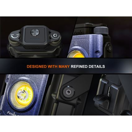 Fenix CL27RGRE - LED Zatemnitvena polnilna svetilkaLED/USB IP66 1600 lm 285 h