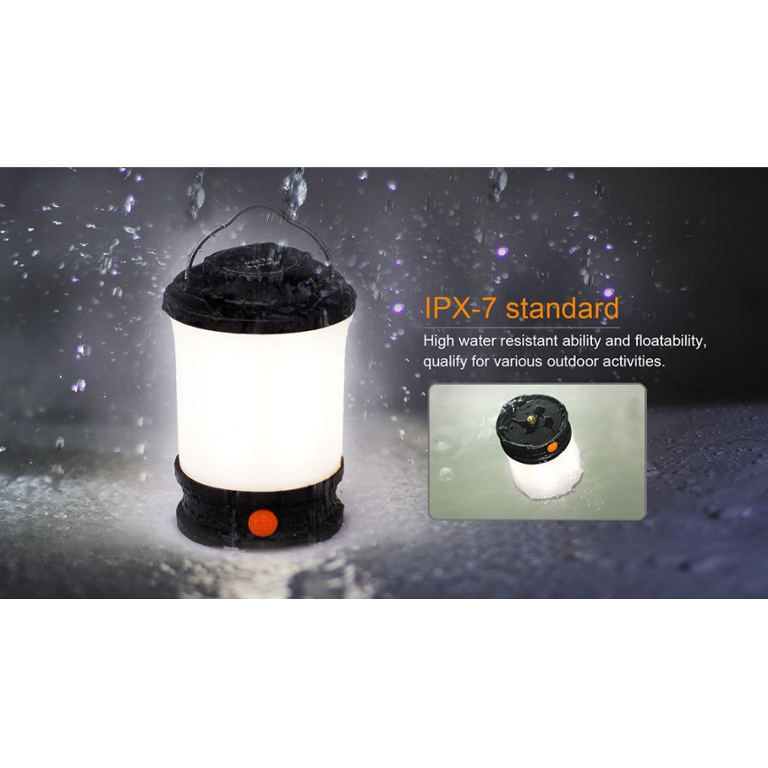 Fenix CL30R - LED Prenosna polnilna svetilka LED/USB/6xCR123A IPX7 650 lm 300 h 2600 mAh