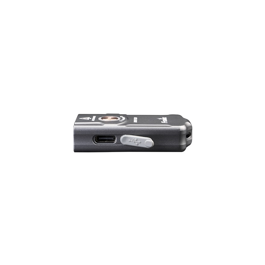Fenix E03RV20GREY - LED Polnilna baterijska svetilka LED/USB IP66 500 sijajni 30 h 400 mAh
