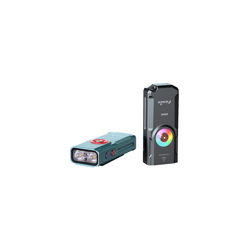 Fenix E06RGRY - LED Zatemnitvena polnilna svetilka UV LED/USB IP66 700 sijajni 60 h 750 mAh siva