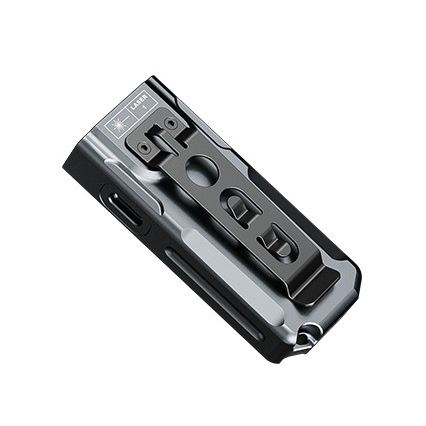 Fenix E06RGRY - LED Zatemnitvena polnilna svetilka UV LED/USB IP66 700 sijajni 60 h 750 mAh siva