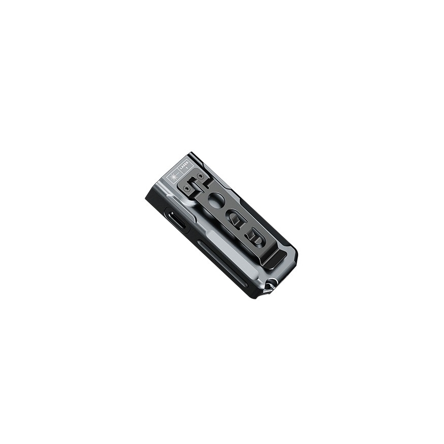 Fenix E06RGRY - LED Zatemnitvena polnilna svetilka UV LED/USB IP66 700 sijajni 60 h 750 mAh siva