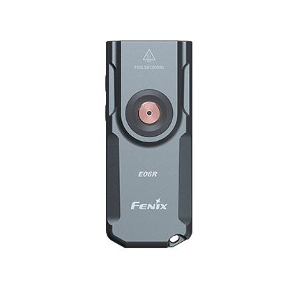 Fenix E06RGRY - LED Zatemnitvena polnilna svetilka UV LED/USB IP66 700 sijajni 60 h 750 mAh siva