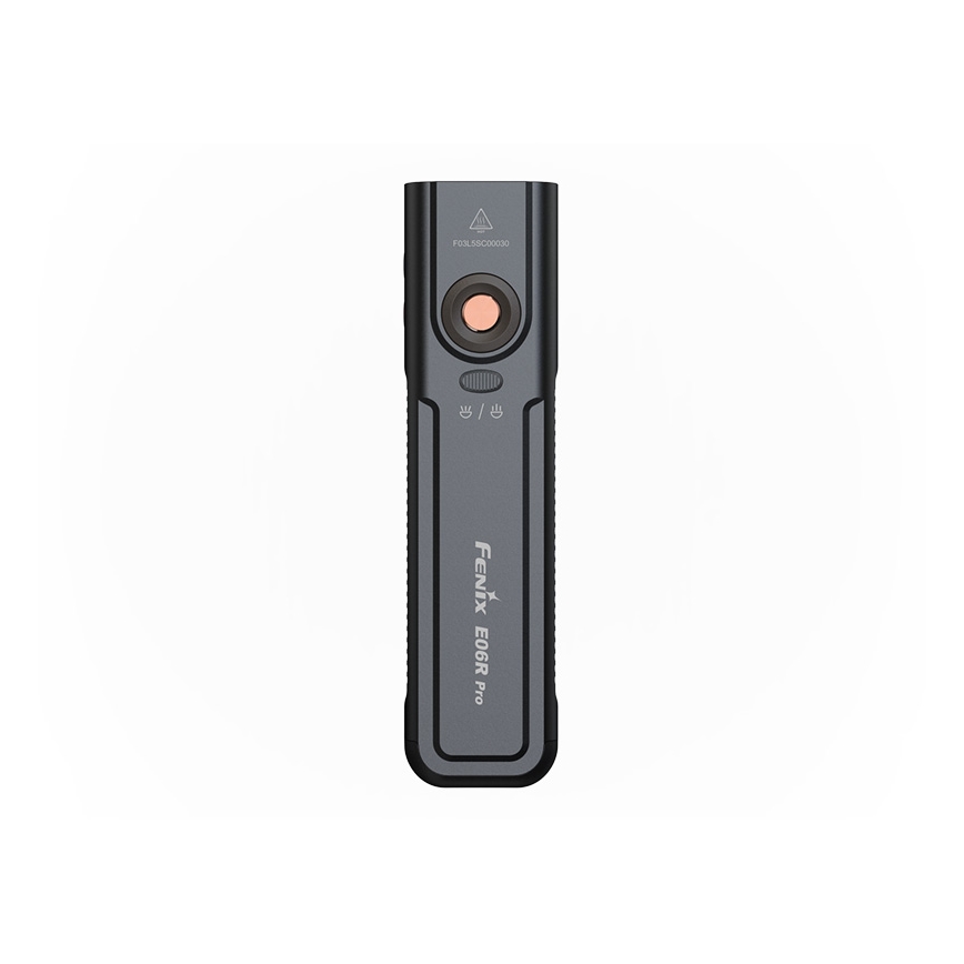 Fenix E06RPROEUBLC- zatemnljiva polnilna LED svetilka LED/USB 1650 mAh IP66 1600 lm 111 h črna