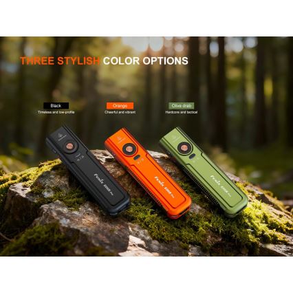 Fenix E06RPROEUOLI - LED zatemnjevalna polnilna svetilka LED/USB 1650 mAh IP66 1600 lm 111 h zelena