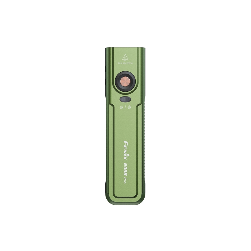 Fenix E06RPROEUOLI - LED zatemnjevalna polnilna svetilka LED/USB 1650 mAh IP66 1600 lm 111 h zelena