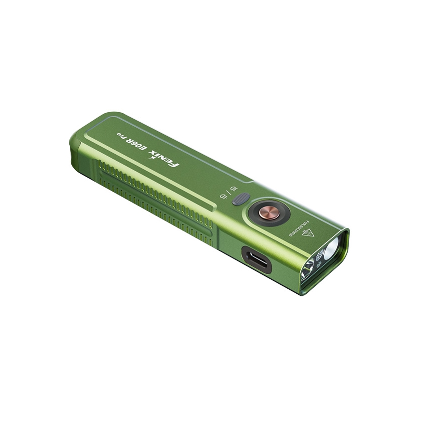 Fenix E06RPROEUOLI - LED zatemnjevalna polnilna svetilka LED/USB 1650 mAh IP66 1600 lm 111 h zelena
