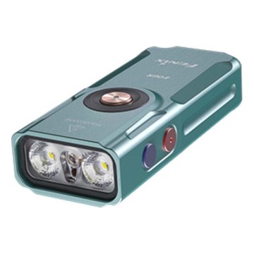 Fenix E06RTKS - LED Zatemnitvena polnilna svetilka UV LED/USB IP66 700 sijajni 60 h turkizna
