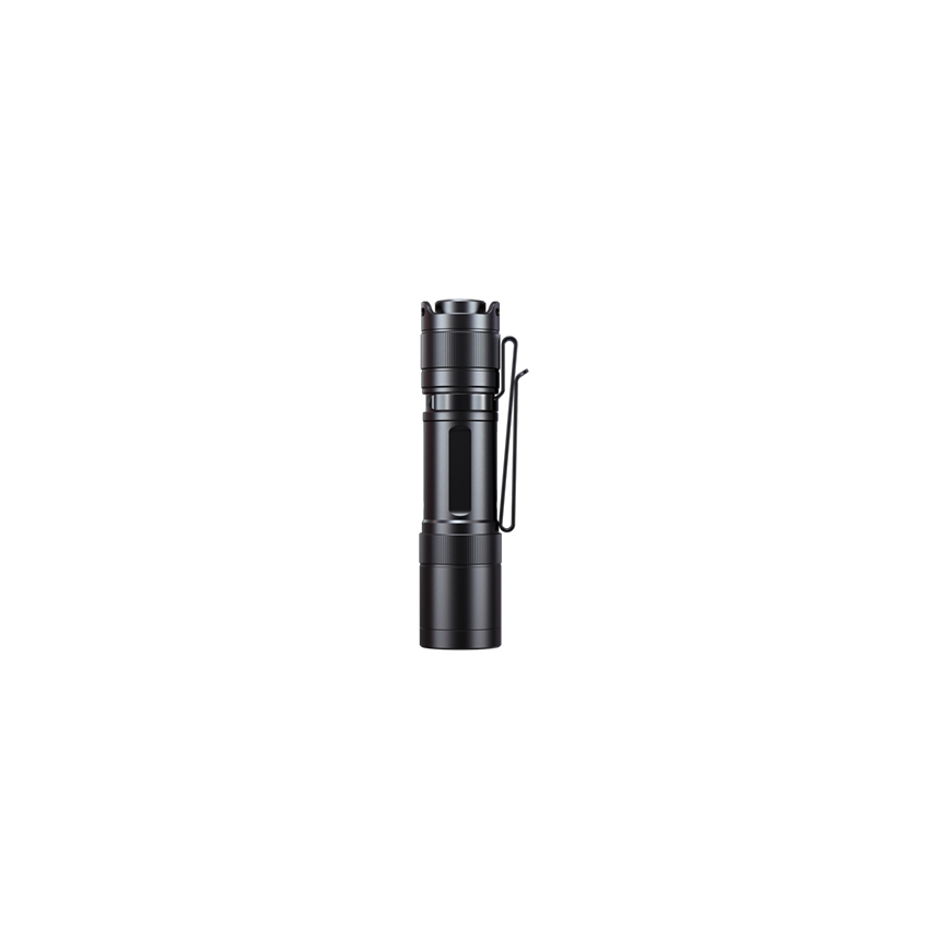 Fenix E12V30 - zatemnjevalna polnilna LED svetilka LED/1xAA 2000 mAh IP68 200 lm 100 h črna