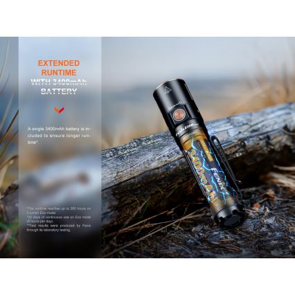 Fenix E28RV20 - LED Zatemnitvena polnilna svetilka LED/USB/2xCR123A IP68 1700 sijajni 260 h 3400 mAh