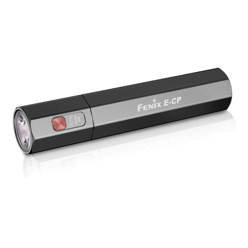 Fenix ECPBLCK - LED Polnilna baterijska svetilka s power bankom USB IP68 1600 sijajni 504 h 5000 mAh črna