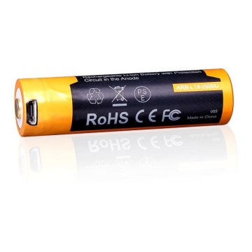 Fenix FE18650LI26USB - 1 kos Polnilna baterija USB/3,6V 2600 mAh