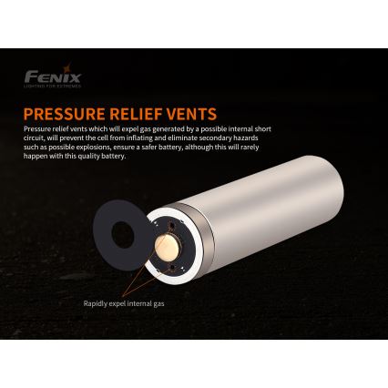 Fenix FE21700V20 - 1 kos Polnilna baterija 21700/3,6V 5000 mAh
