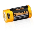Fenix FERCR123ALIIONUP - 1 kos Polnilna Li-ion baterija USB/3,6V 700 mAh