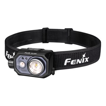 Fenix HL45R - LED Zatemnitvena polnilna naglavna svetilka LED/USB IP66 1000 sijajni 240 h črna