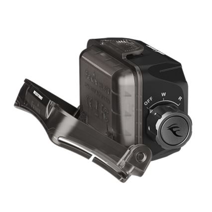 Fenix HL45R - LED Zatemnitvena polnilna naglavna svetilka LED/USB IP66 1000 sijajni 240 h črna